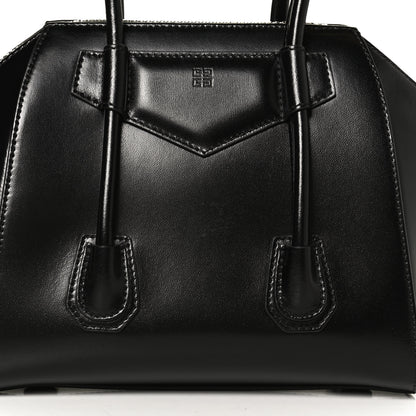 Givenchy Box Calfskin Mini Lock Antigona Black 7 of 9