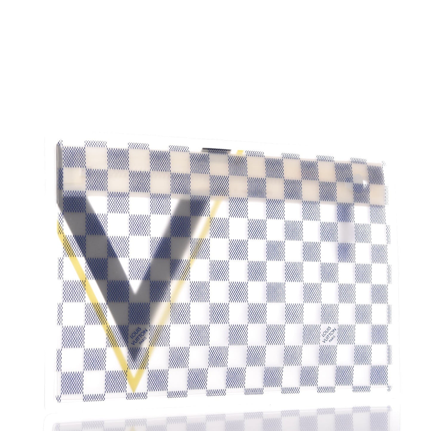 Damier Azur Latitude America's Cup Waterproof Zipped Pouch