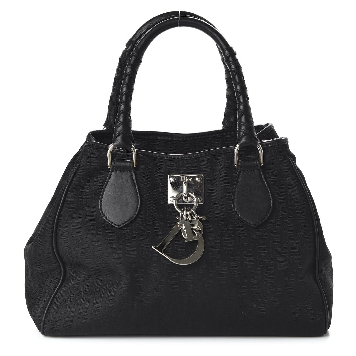 Nylon Monogram Small Lovely Tote Black