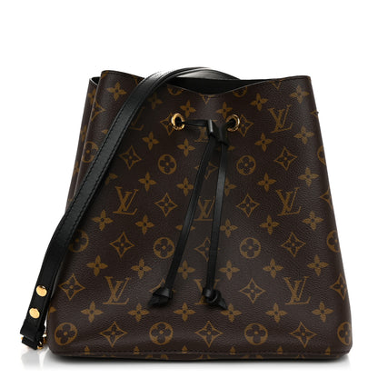Louis Vuitton Monogram Neonoe MM Black 1 of 9