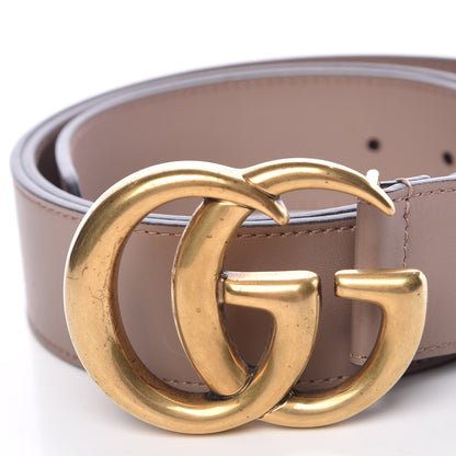 Gucci Calfskin Double G 40mm Belt 95 38 Porcelain Rose 6 of 8
