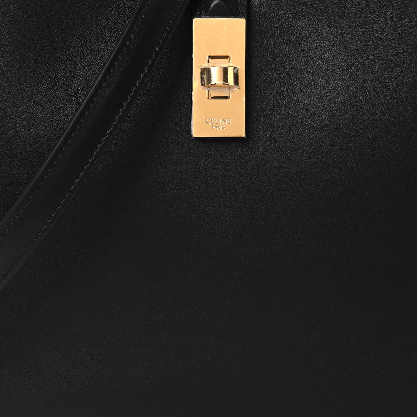 Smooth Calfskin Small Camille 16 Soft Bag Black