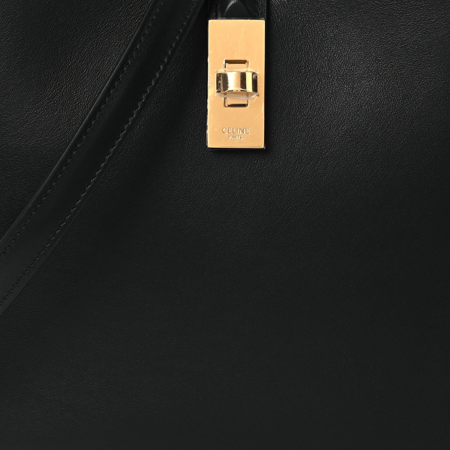 Celine Smooth Calfskin Small Camille 16 Soft Bag Black 8 of 11