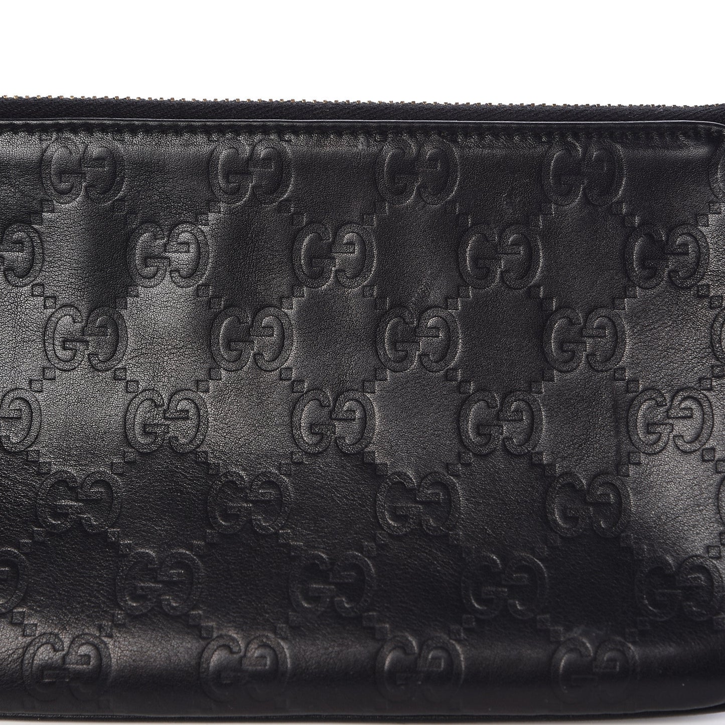 Guccissima Wristlet Black