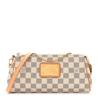 Louis Vuitton Damier Azur Eva Clutch 1 of 12