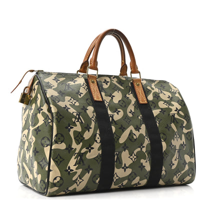 Louis Vuitton Monogramouflage Speedy 35 3 of 9