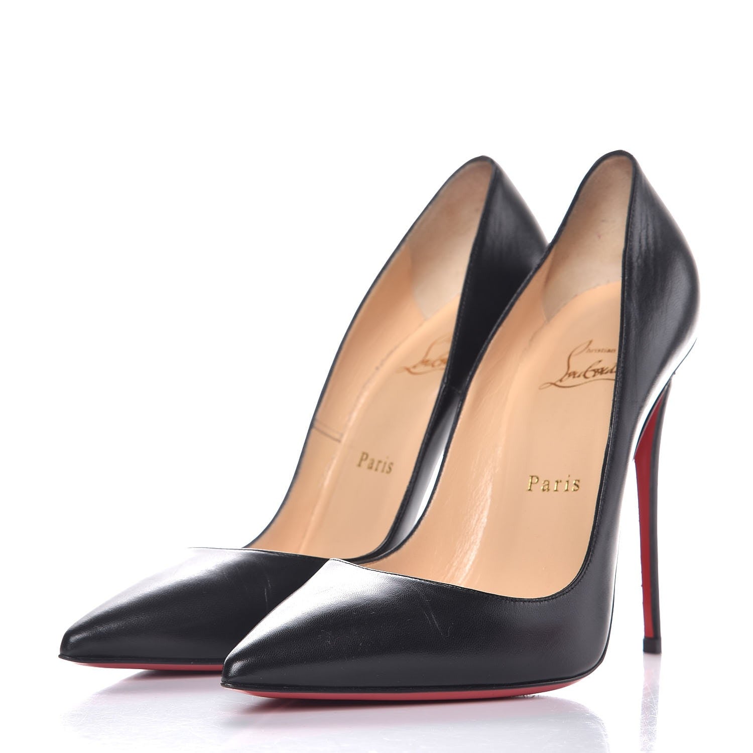 Christian Louboutin Kid So Kate 120 Pumps 38.5 Black 3 of 9