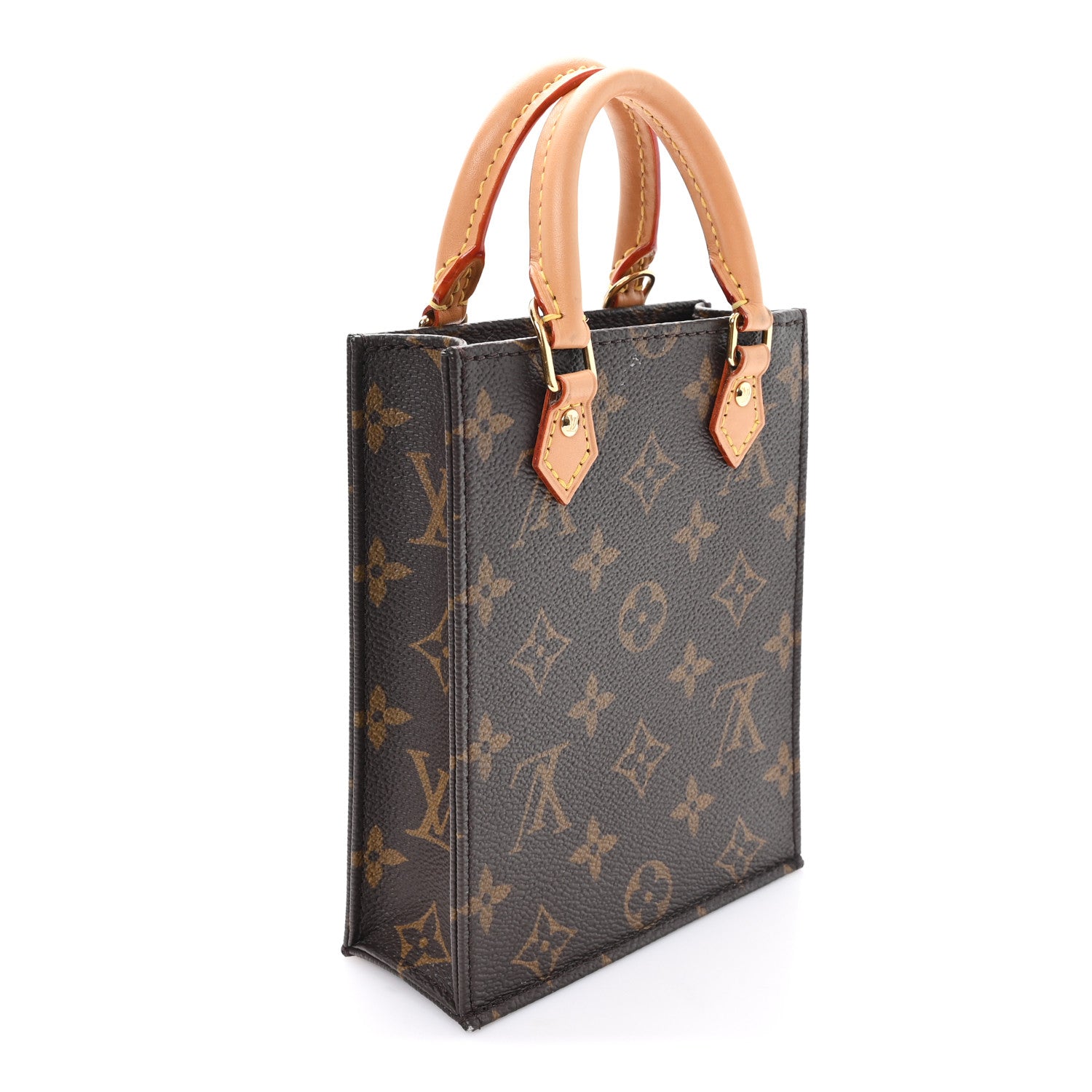 Louis Vuitton Monogram Petit Sac Plat 3 of 10