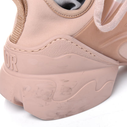 Christian Dior Neoprene Rubber Womens D-Connect Sneakers 36 Nude 8 of 12