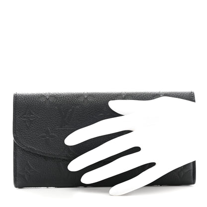 Louis Vuitton Empreinte Emilie Wallet Black Dune 2 of 9
