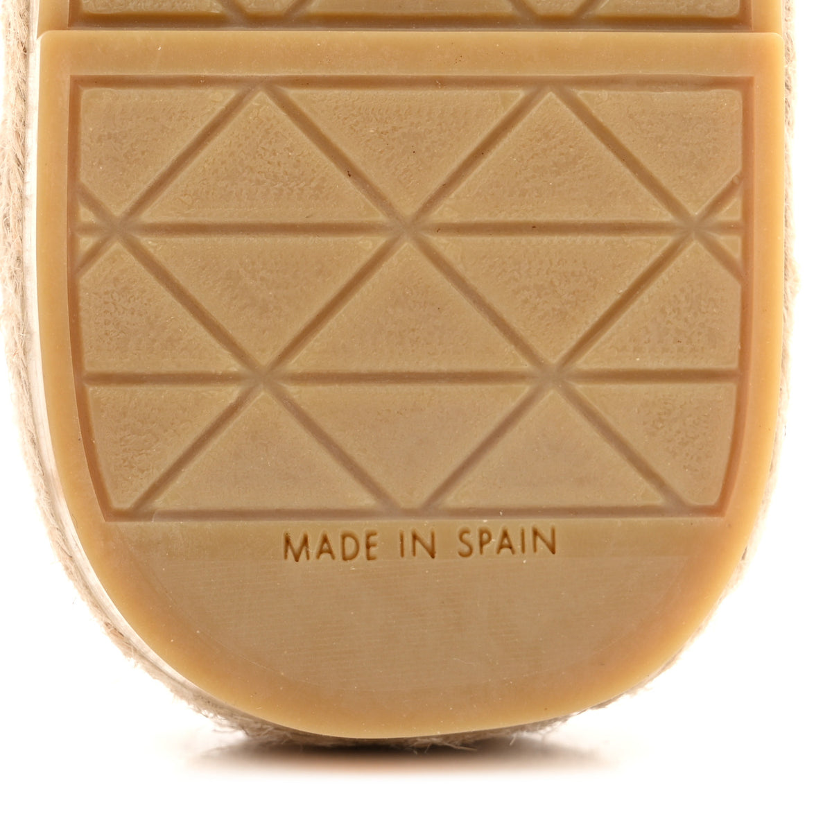 Nappa Logo Quilted Espadrille 20mm Slide Sandals 38 Red