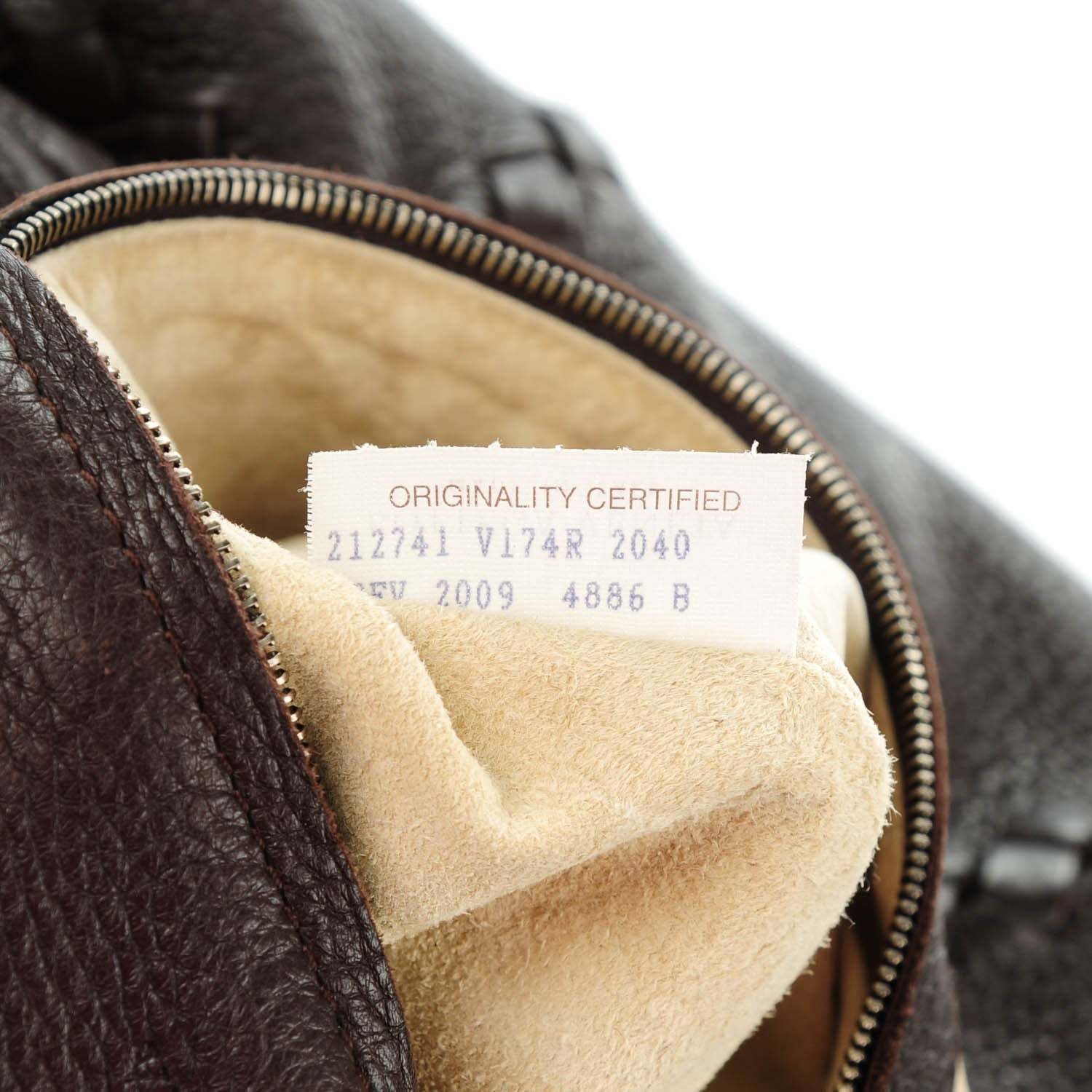 Bottega Veneta Cervo Deerskin Large Hobo Ebano 8 of 8