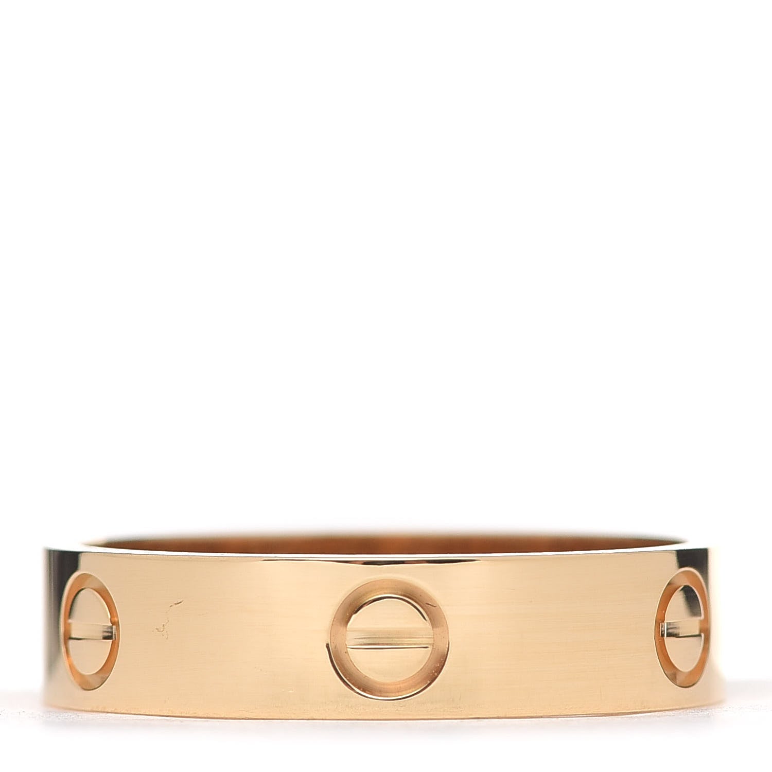 Cartier 18K Yellow Gold 5.5mm LOVE Ring 66 11.5 3 of 5