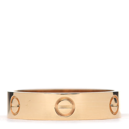 Cartier 18K Yellow Gold 5.5mm LOVE Ring 66 11.5 3 of 5