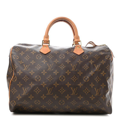 Louis Vuitton Monogram Speedy 35 1 of 12