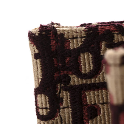 Christian Dior Oblique Medium Book Tote Burgundy Multicolor 11 of 14