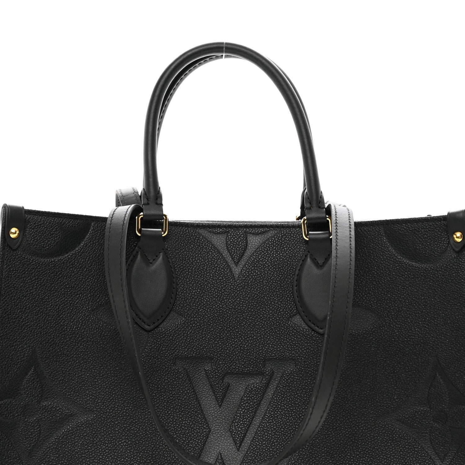 Louis Vuitton Empreinte Monogram Giant Onthego MM Black 5 of 10