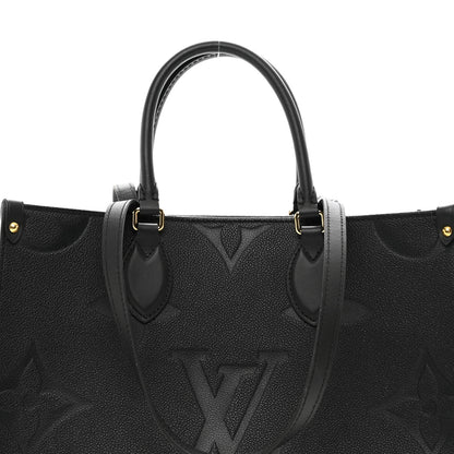 Louis Vuitton Empreinte Monogram Giant Onthego MM Black 5 of 10