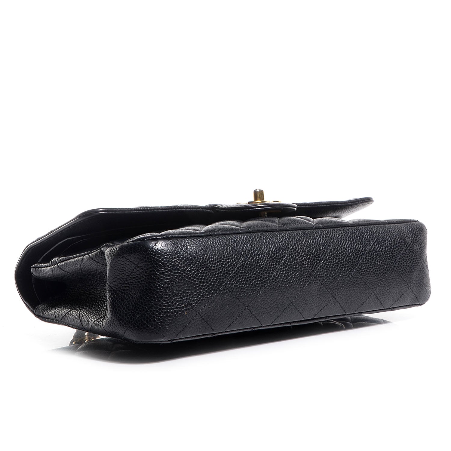 Chanel Caviar Quilted Medium Double Flap Black 4 of 8