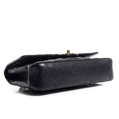 Chanel Caviar Quilted Medium Double Flap Black 4 of 8
