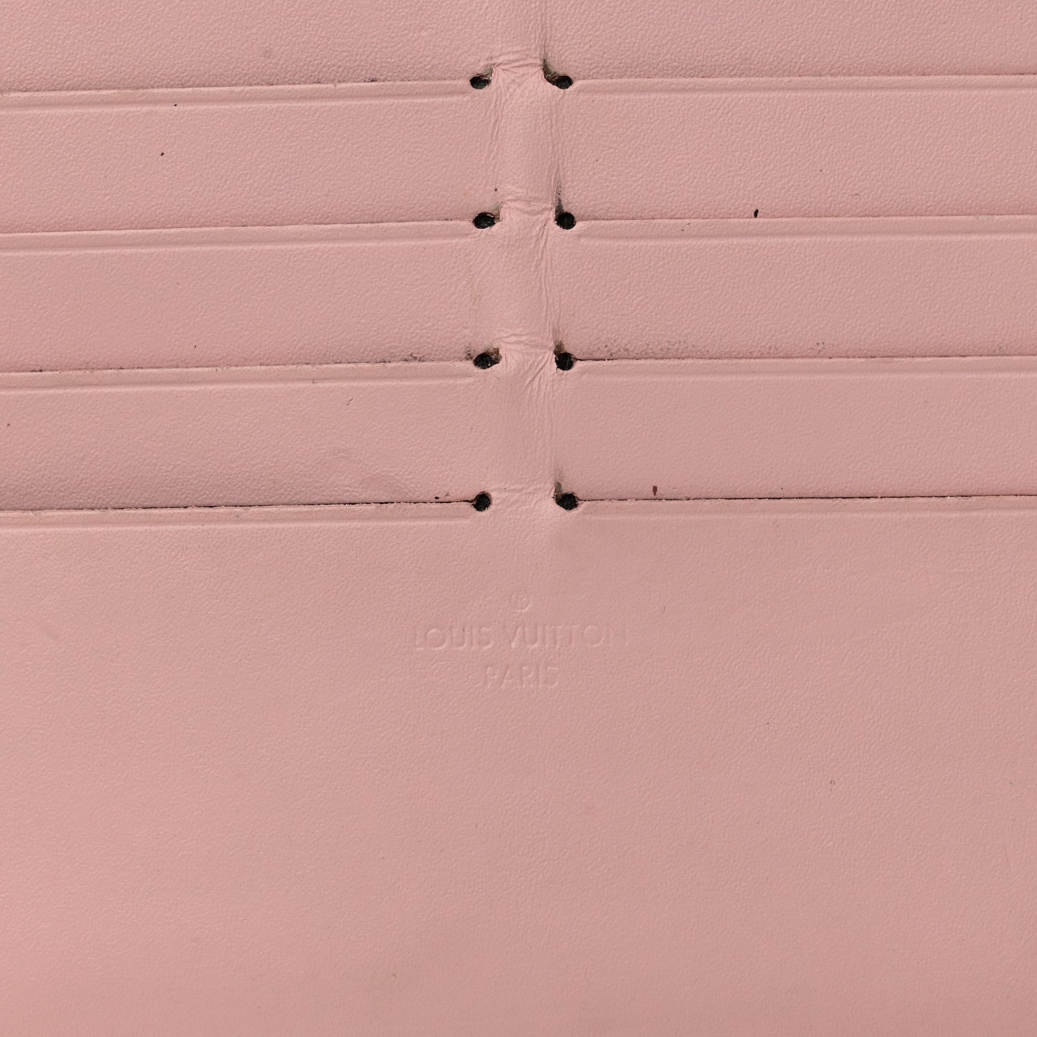 Louis Vuitton Vernis Felicie Chain Wallet Rose Ballerine 8 of 11