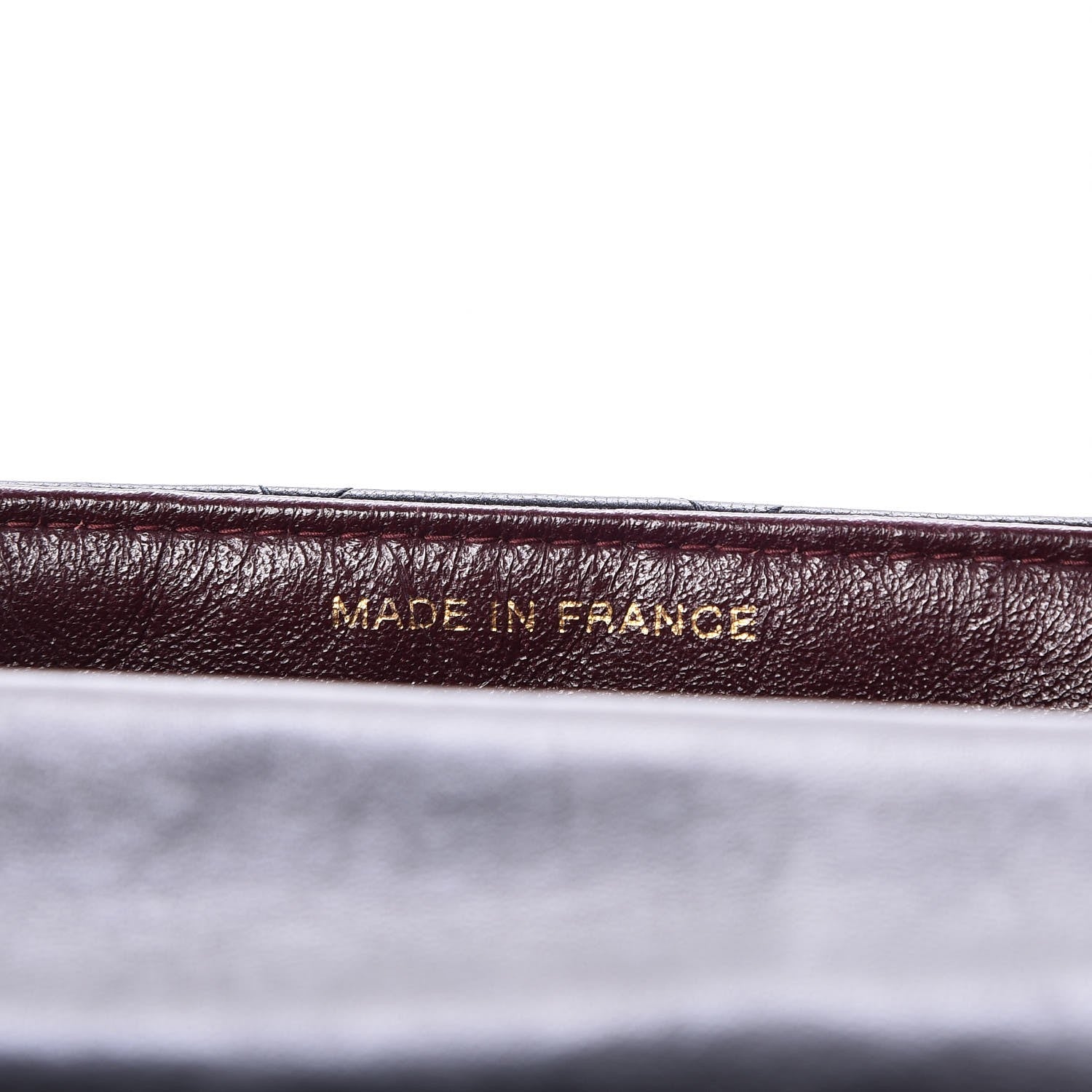 Chanel Lambskin Quilted Mini Square Flap Black 8 of 8