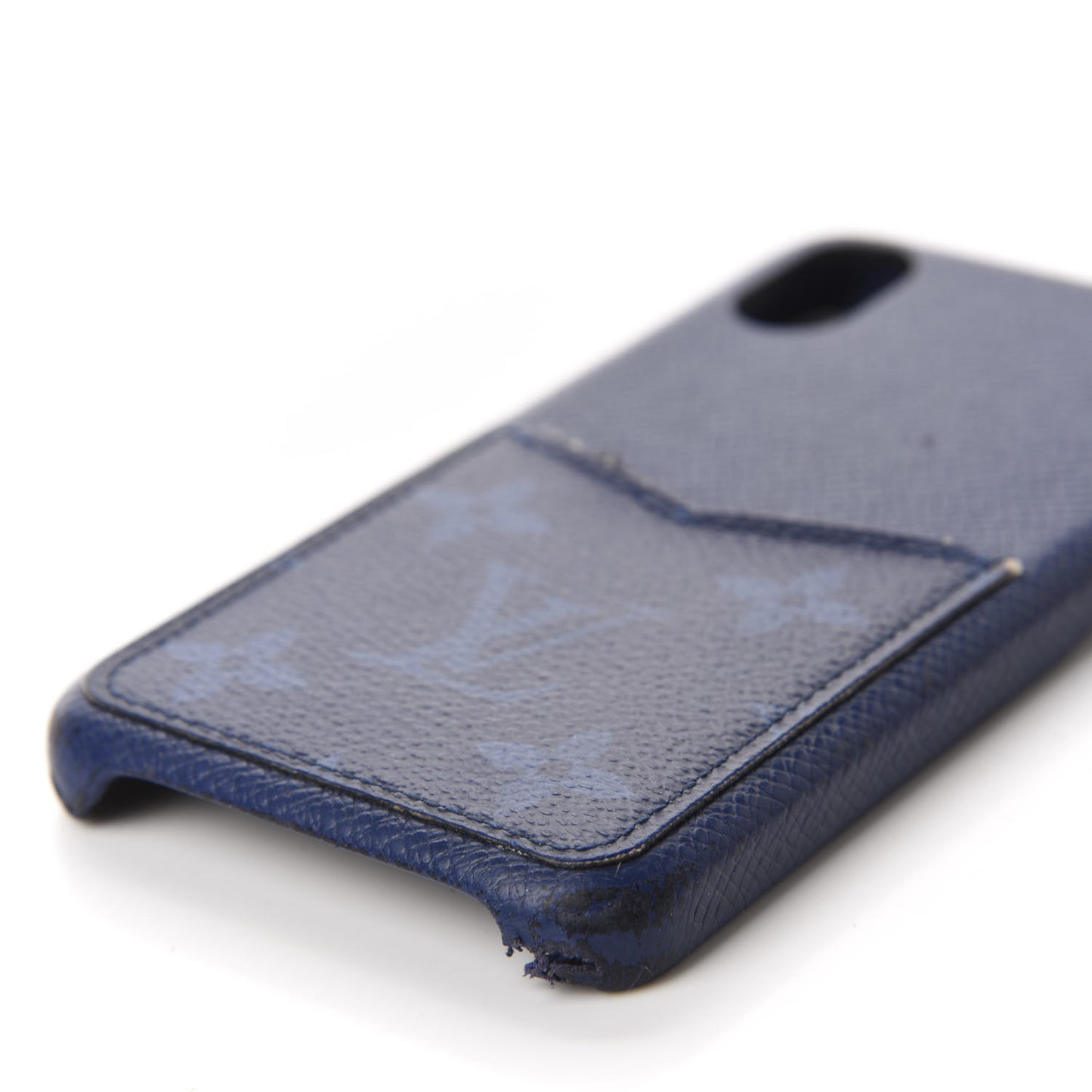 Monogram iPhone X/XS Bumper Cobalt