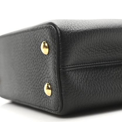 Louis Vuitton Taurillon Mini Capucines Black 9 of 9