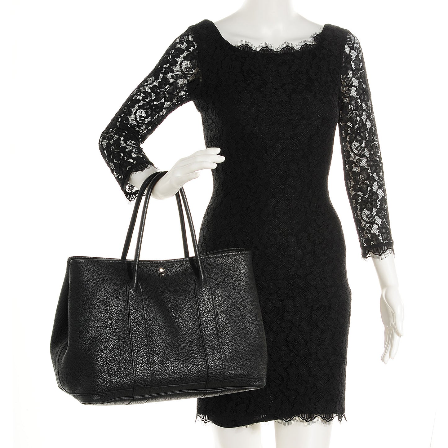 Fjord Garden Party Tote 36 MM Black
