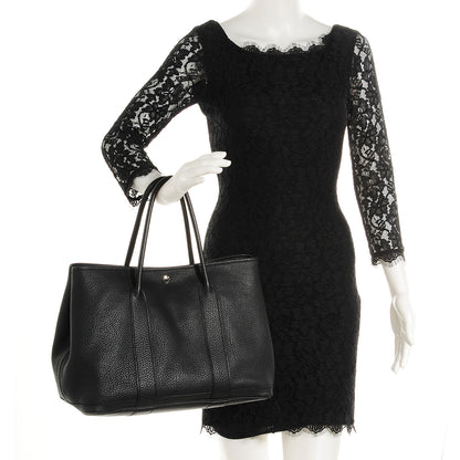 Hermes Fjord Garden Party Tote 36 MM Black 2 of 13