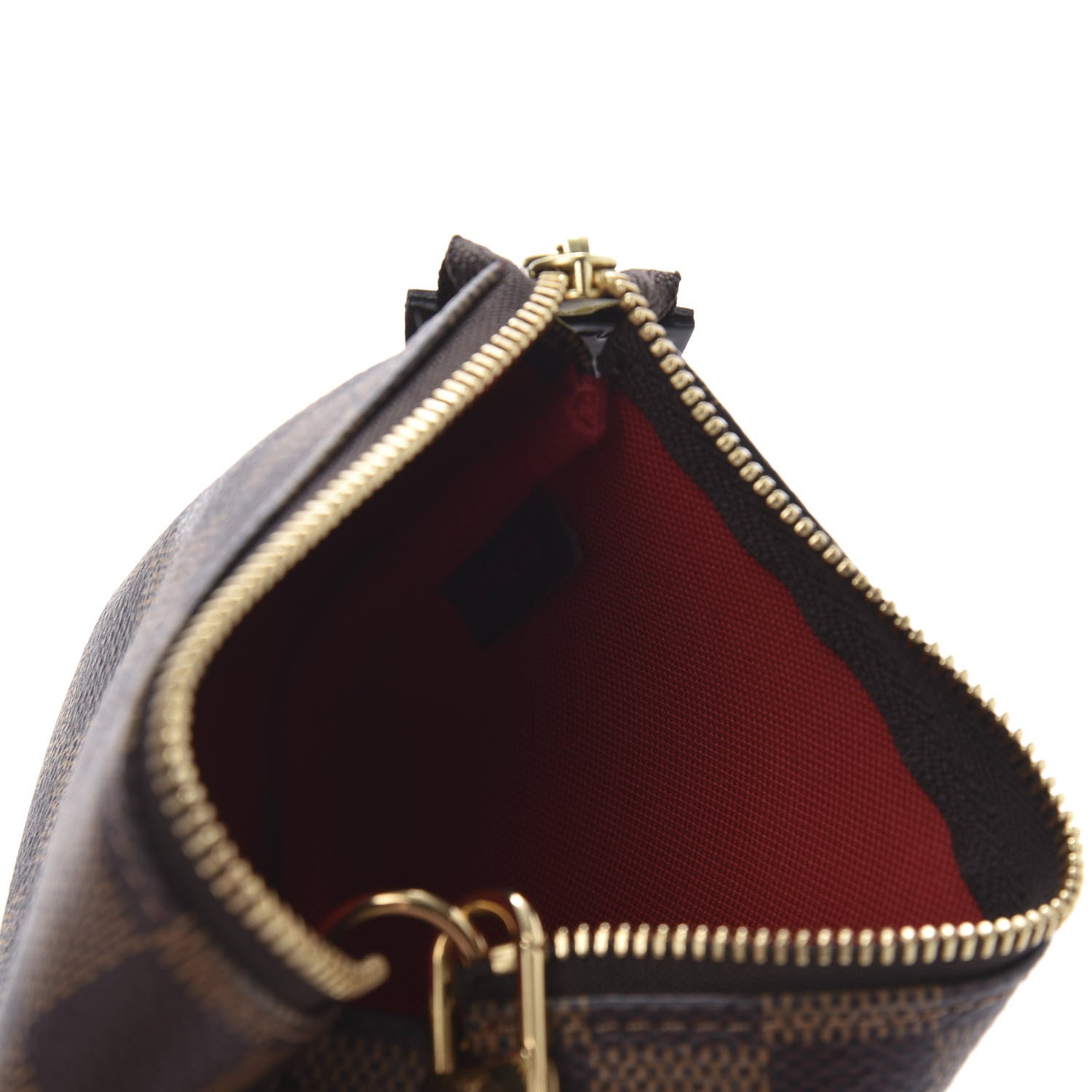 Louis Vuitton Damier Ebene Mini Pochette Accessories 9 of 10