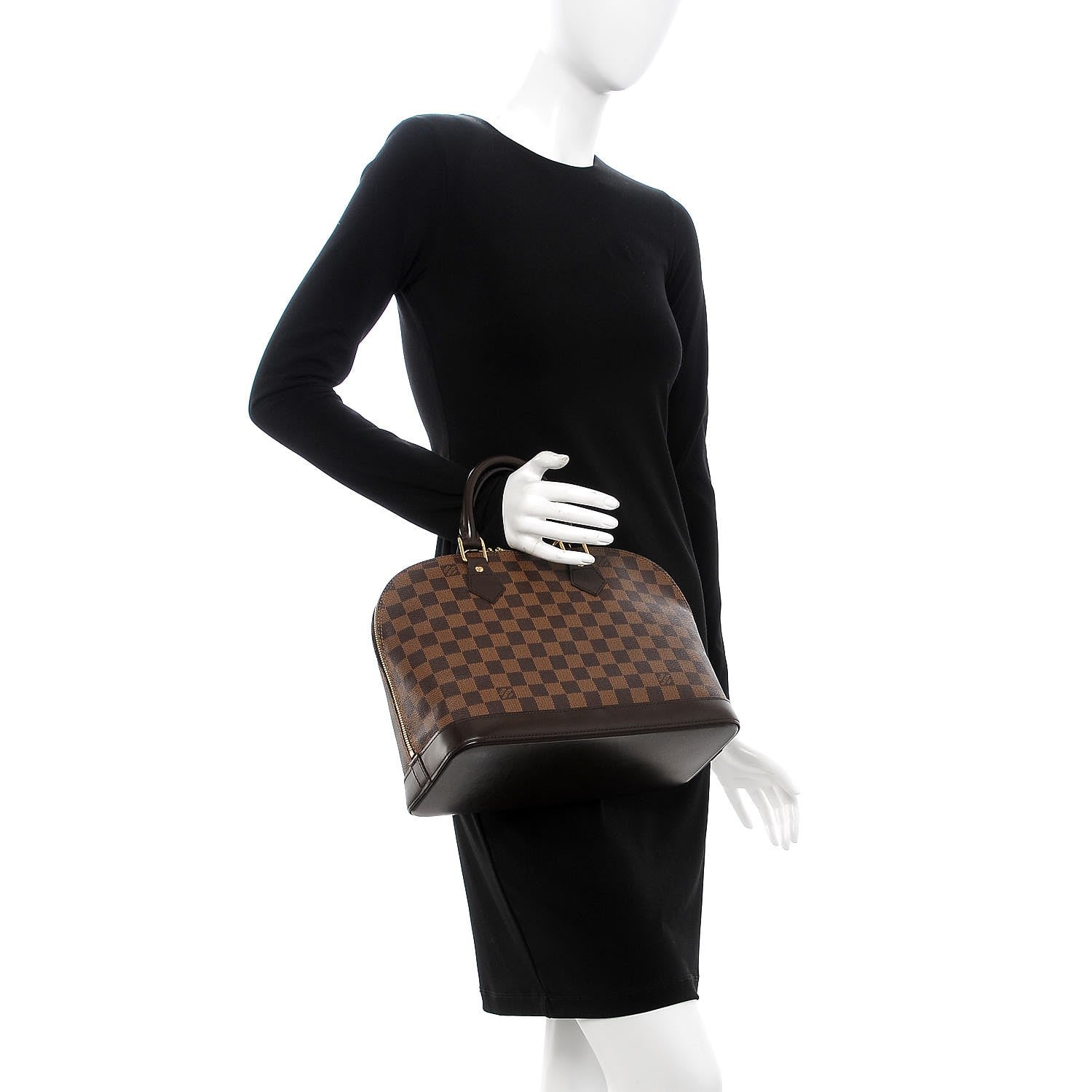 Louis Vuitton Damier Ebene Alma PM 3 of 8