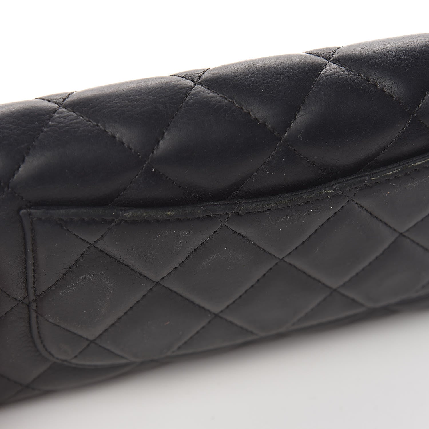 Chanel Caviar Quilted Large Gusset Flap Wallet Black 17 of 17