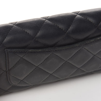 Chanel Caviar Quilted Large Gusset Flap Wallet Black 17 of 17