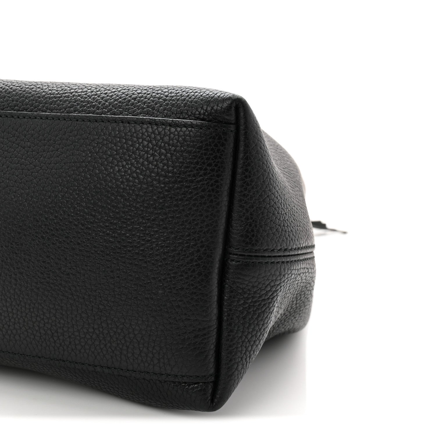 Gucci Pebbled Calfskin Medium Soho Chain Shoulder Bag Black 10 of 11