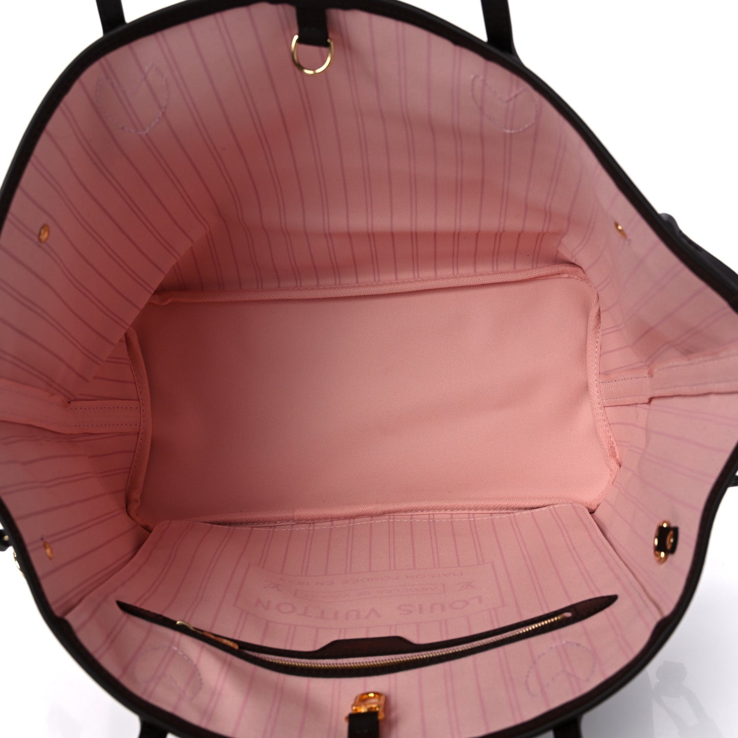 Damier Ebene Neo Neverfull MM Rose Ballerine