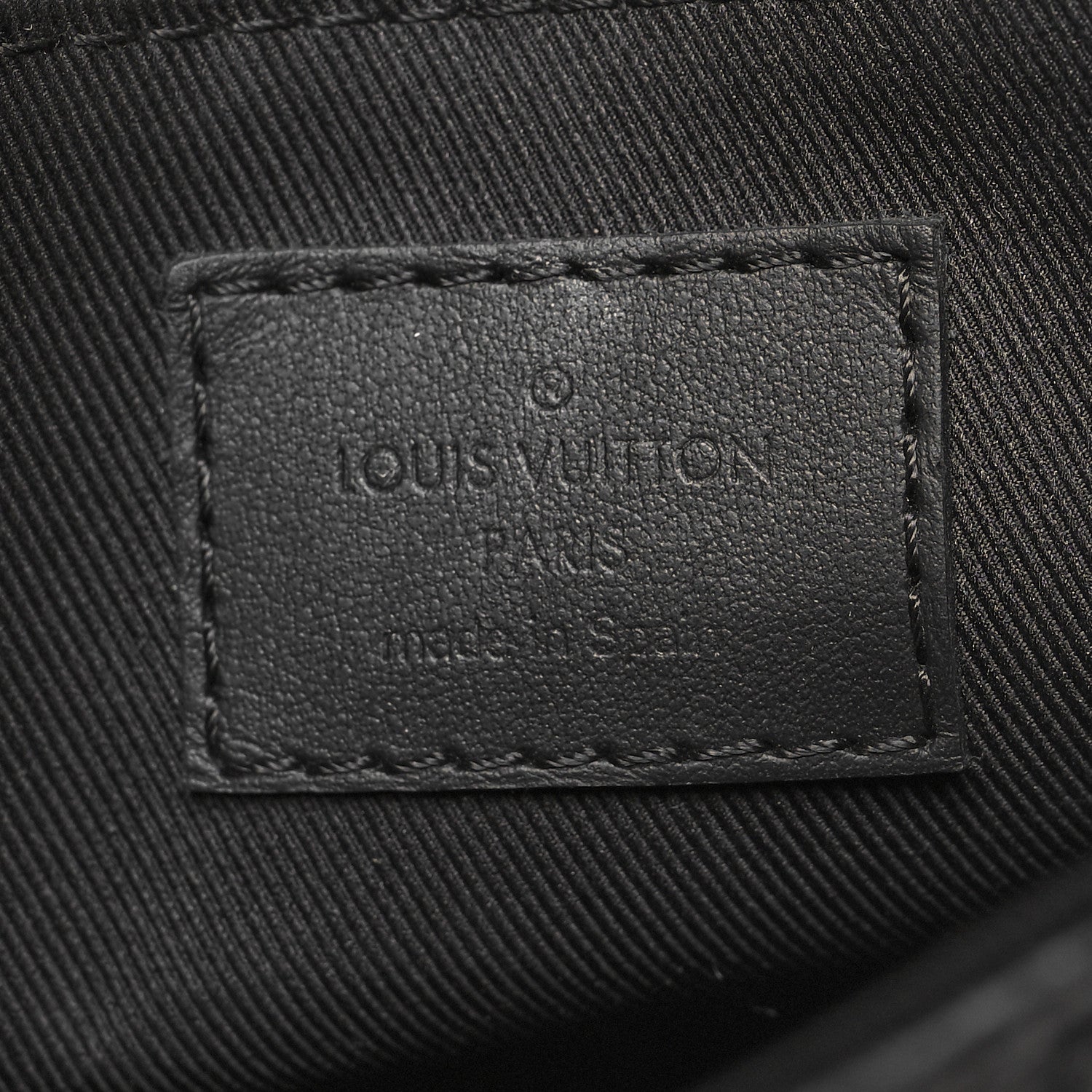 Louis Vuitton Taurillon Monogram S Lock Sling Bag Black 6 of 9