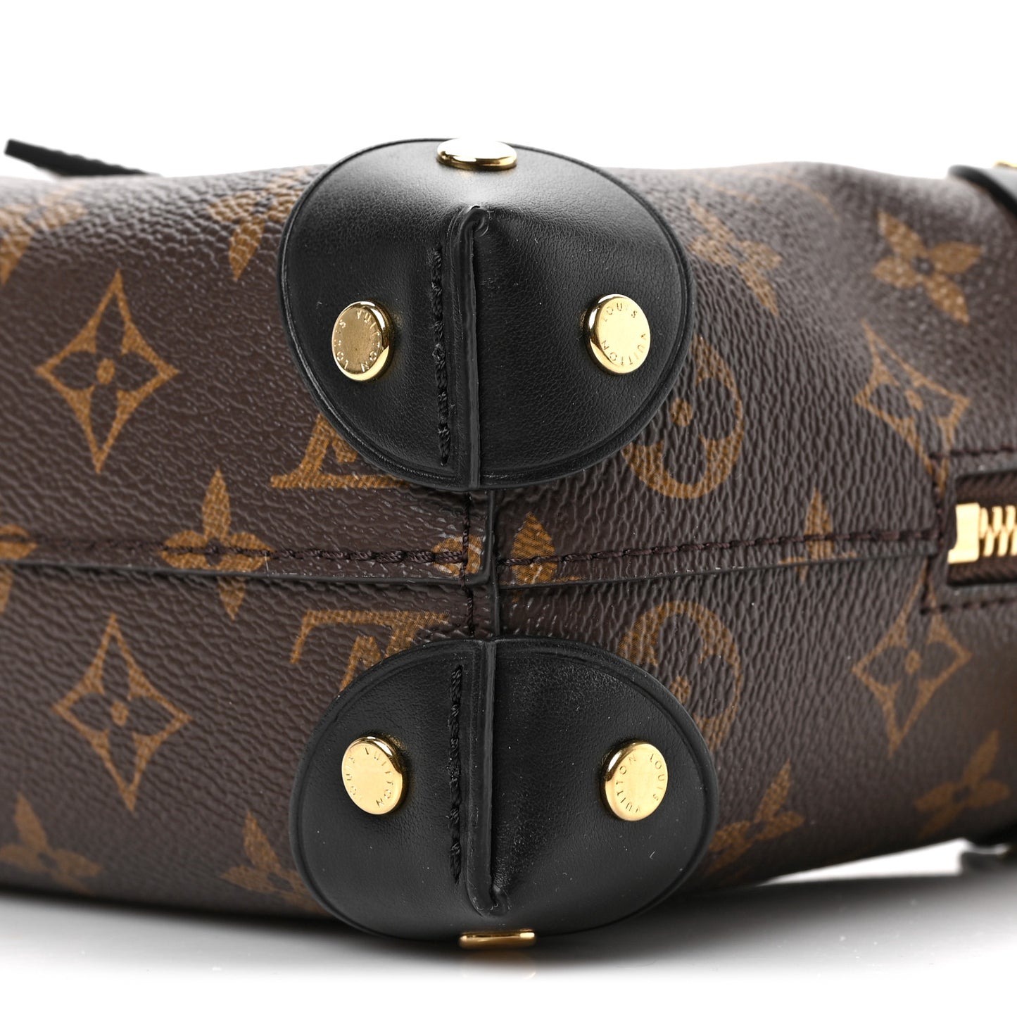 Monogram Petite Malle Souple Black