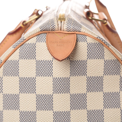 Louis Vuitton Damier Azur Speedy 30 6 of 15