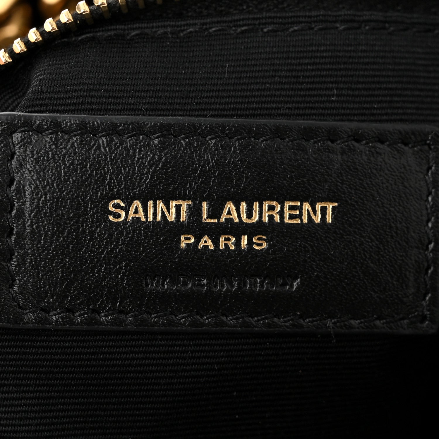 Saint Laurent Lambskin Matelasse Monogram Joe Backpack Black 6 of 10