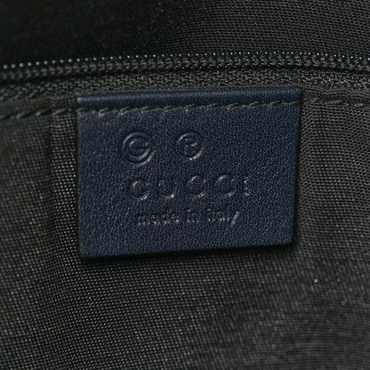 Gucci Monogram Medium Sukey Hobo Navy 5 of 12