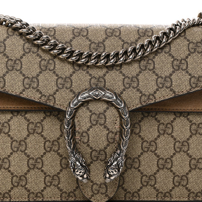 Gucci GG Supreme Monogram Small Dionysus Shoulder Bag Taupe 8 of 10