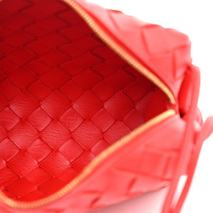 Bottega Veneta Nappa Intrecciato Mini Loop Camera Bag Apple Candy 5 of 9