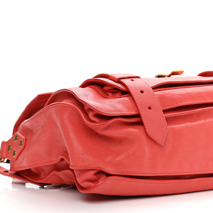 Proenza Schouler Lambskin Medium PS1 Satchel Deep Coral 10 of 12
