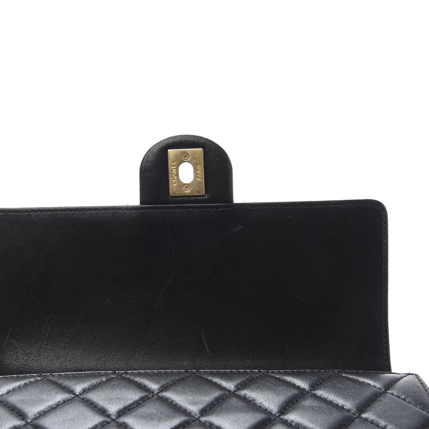 Chanel Lambskin Quilted Small Chic Pearls Flap Black 8 of 12