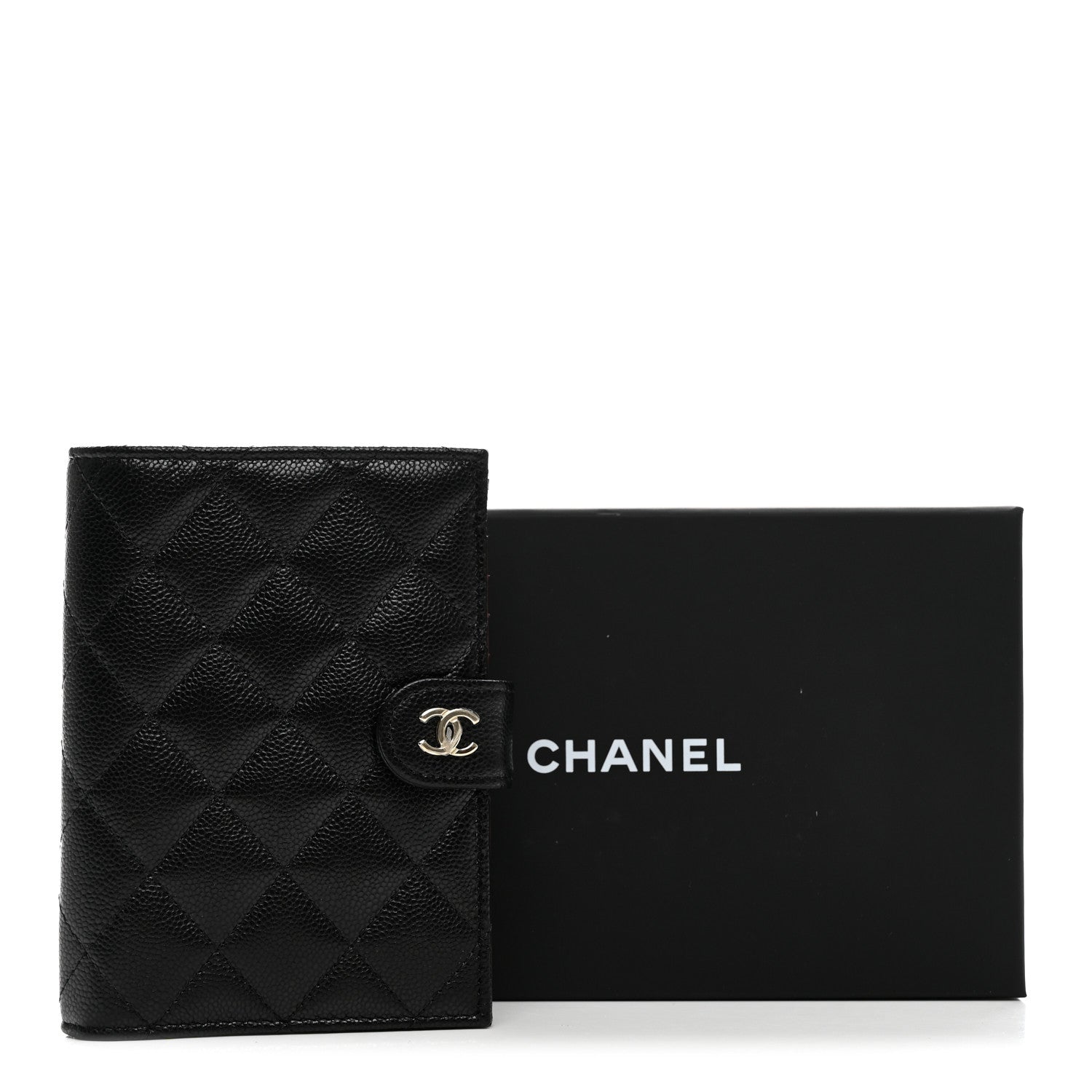 Chanel Caviar Quilted Passport Holder Black 8 of 8