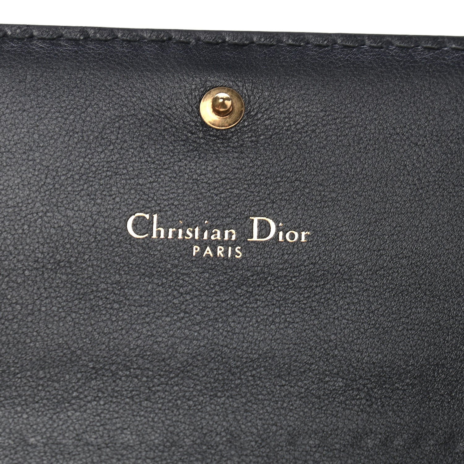 Christian Dior Smooth Calfskin J'adior Croisiere Chain Wallet Black 6 of 9