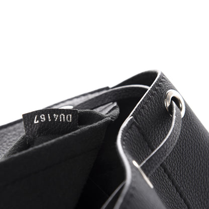 Louis Vuitton Calfskin Lockme Backpack Black 12 of 13