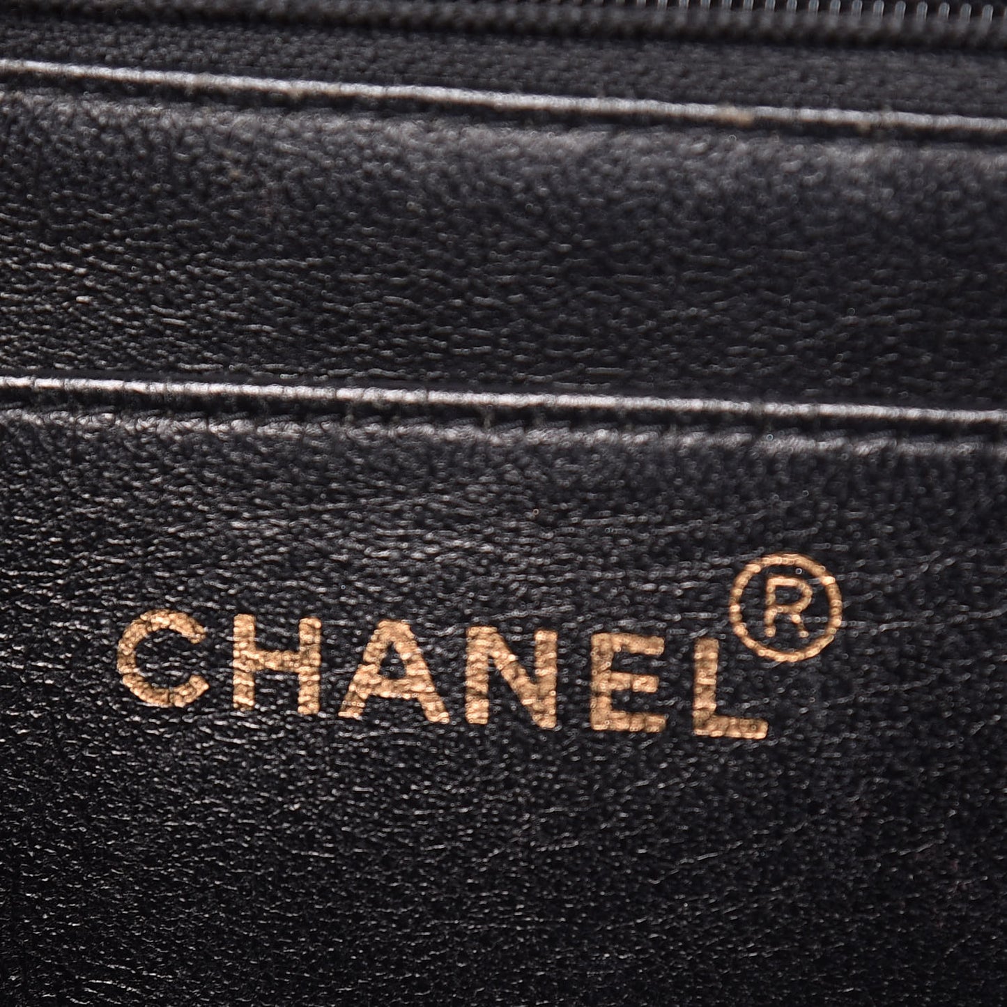 Lambskin Quilted Jumbo Single Flap Black