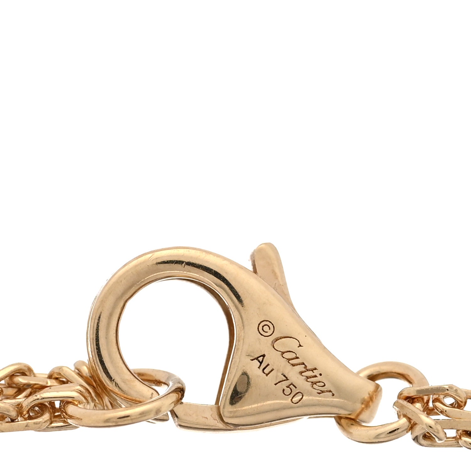 Cartier 18K Yellow Gold Diamond Love Bracelet 3 of 4